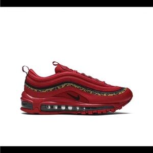 Nike Red and Black Women's Sneakers